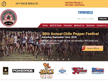 Tablet Screenshot of chilepepperfestival.org